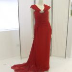 Sewing classes in chicago: Tchad: Debbie permoda: Finished gown: Vogue #2890