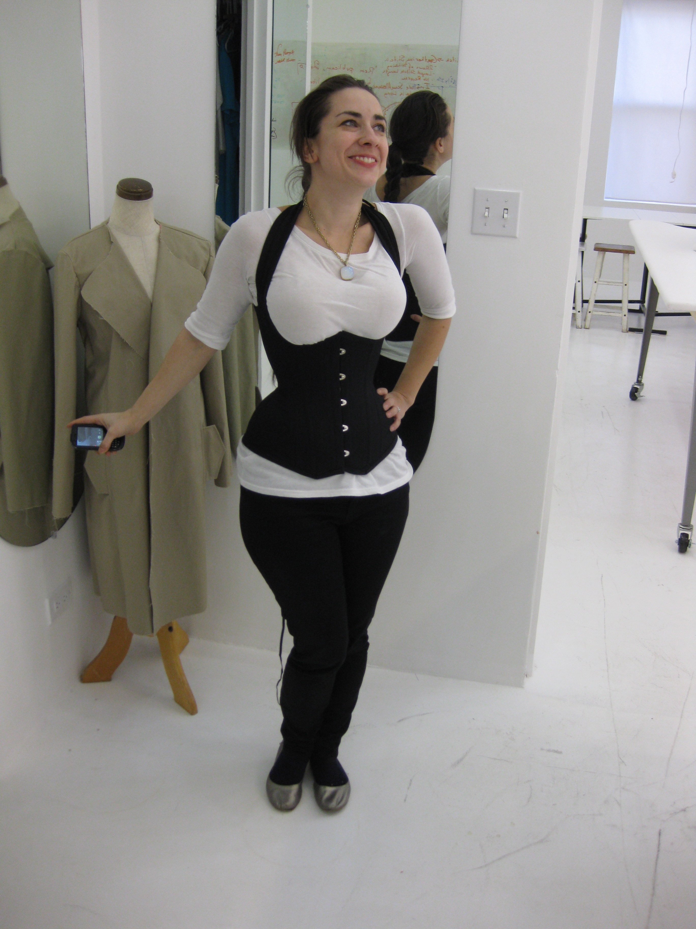 Tchad: corset: decima: workroom: sewing classes