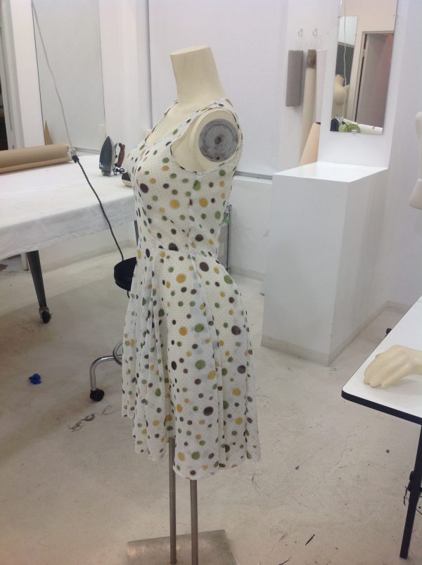 sewing classes in chicago: tchad: sheer: dress: first project