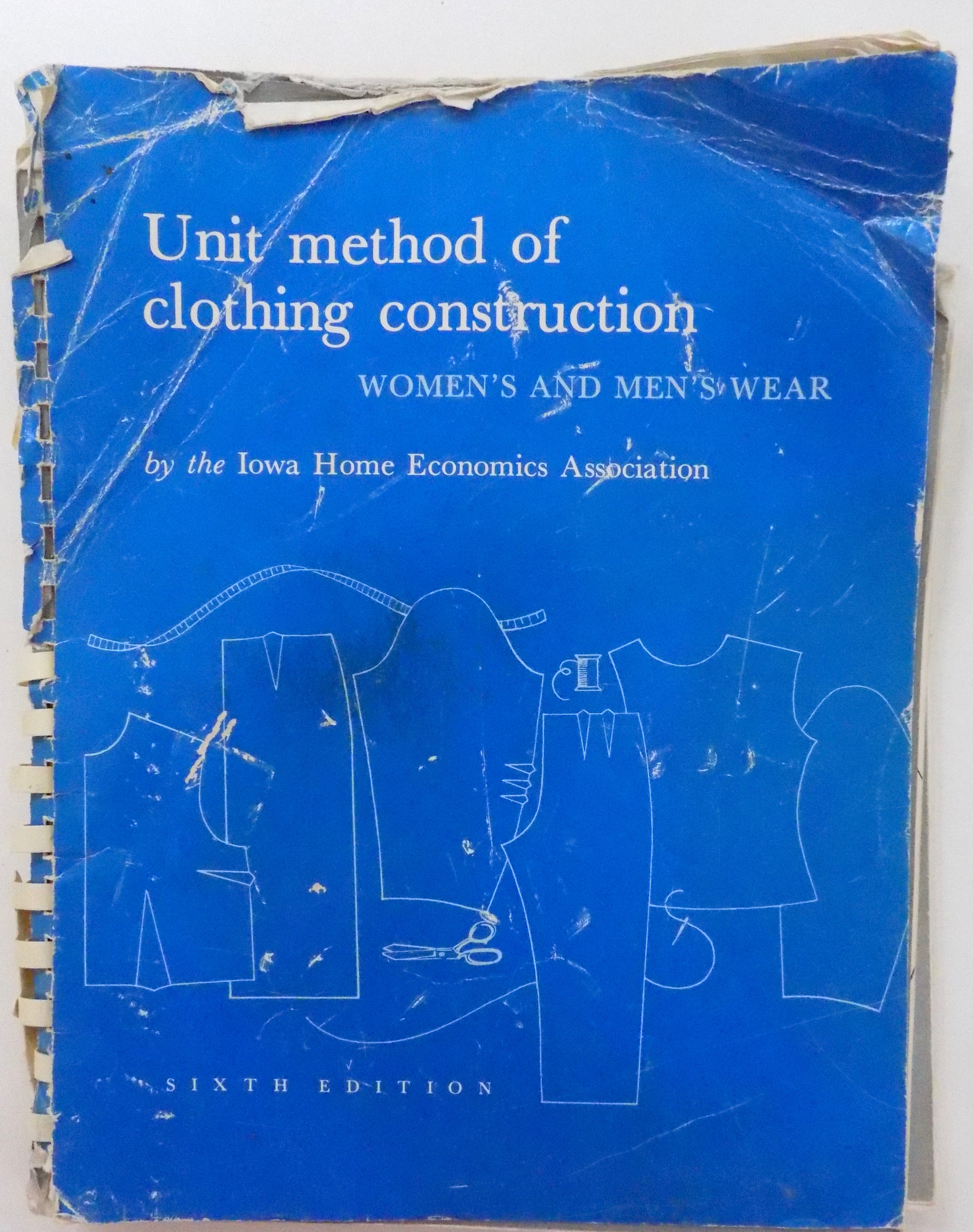 Sewing classes in Chicago: Tchad: Unit Method of Clothing Construction: IHEA: Workroom Sewing studio Library copy:
